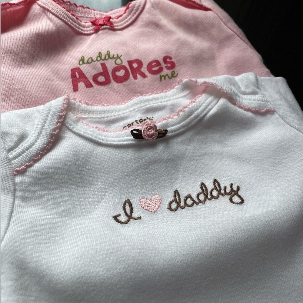 Adorable baby girls onesies (3 months)